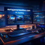 eurogamersonline.com PC gaming website showcasing PC game reviews, hardware guides, performance tips, and modern gaming setups for desktop gamers
