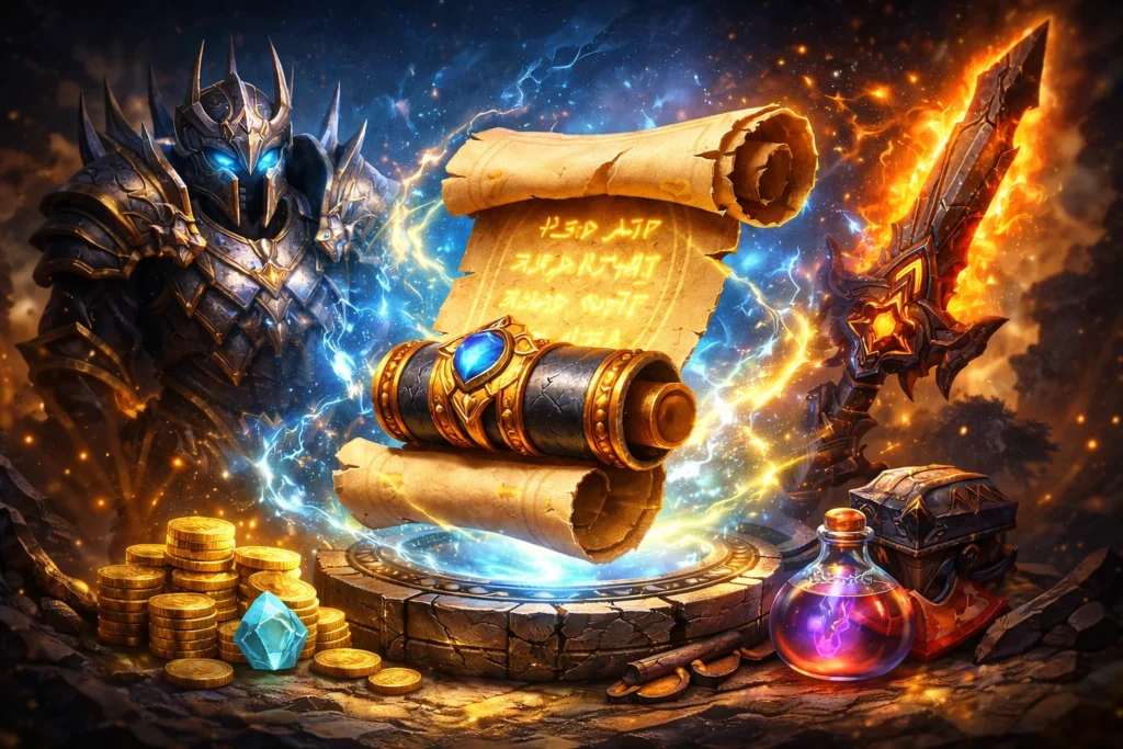 Blessed Upgrade Scroll