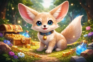 buy fennec fox– collectible gaming pet in Roblox and Terraria