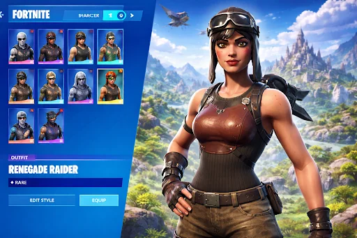 Renegade Raider Account