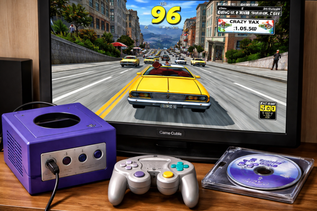 Action Replay GameCube Crazy Taxi Cheat Cods