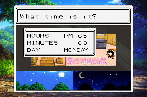 Pokemon Crystal GameShark Code Day Change