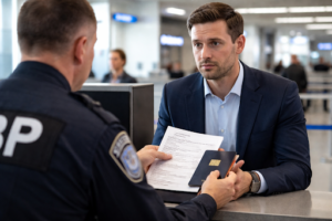 h1b extension denial at airport entry